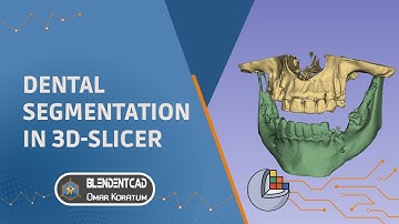 Dental DICOM Segmentation using 3D-Slicer