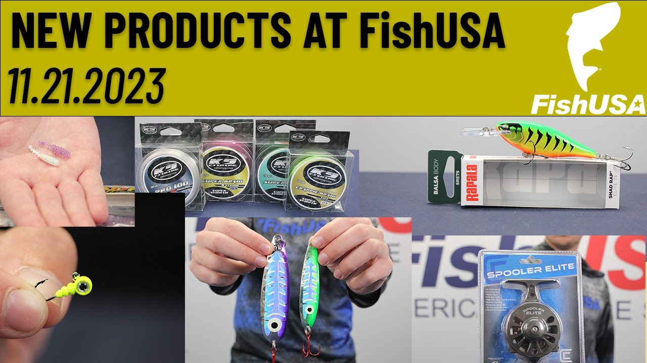 New Products at FishUSA - 11.21.2023 - From Rapala, Dreamweaver