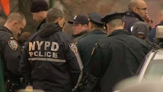 Raw: NYPD Officers Shot in Car, Injured