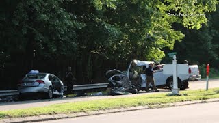 Deadly multiple vehicle crash on Chippenham Parkway in Richmond