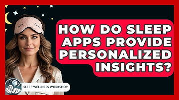 How Do Sleep Apps Provide Personalized Insights? - Sleep Wellness Workshop