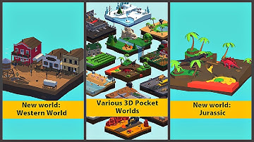 Color Pocket World 3D (Android Gameplay)
