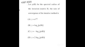 KSET Numerical Analysis  25 #shortvideo #shors #viral