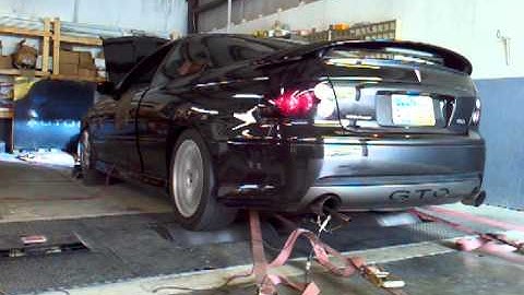 05 GTO after cam dyno pull