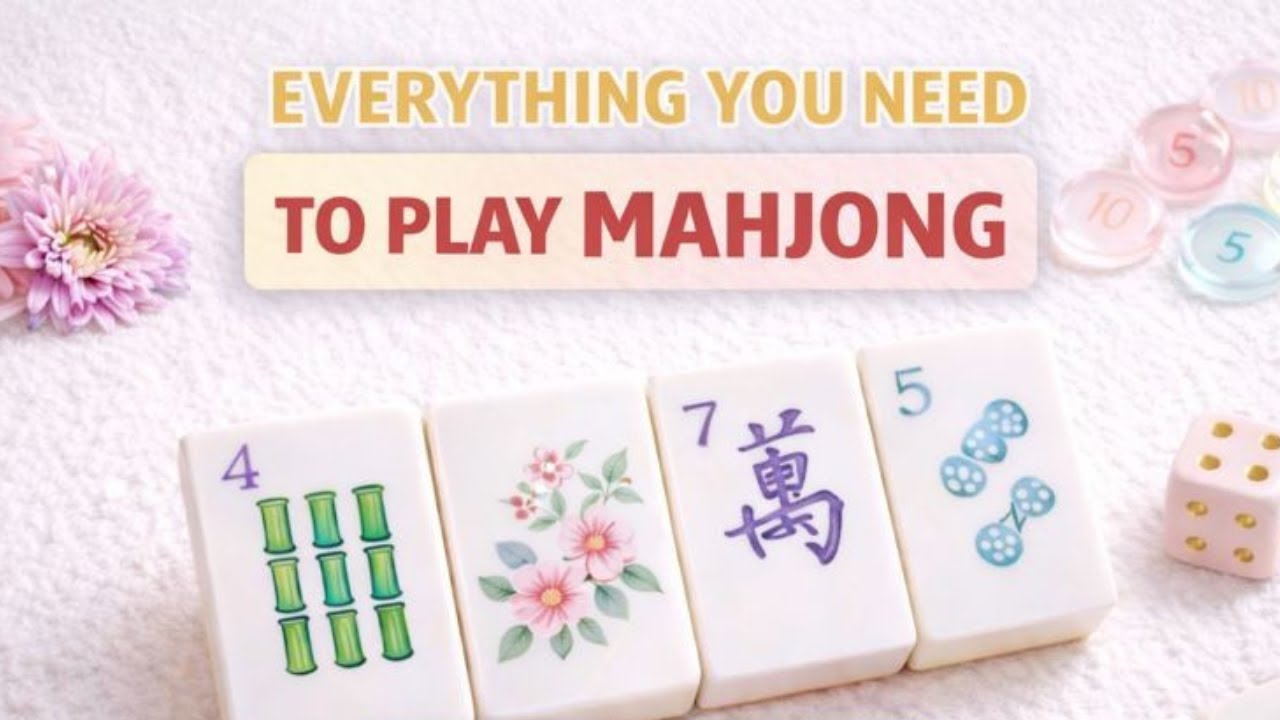 How to Play Mahjong: Ep. 2 Everything Beginners Need to Play Mahjong ...