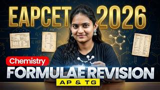 EAMCET 2026 Chemistry Formulae Revision | AP & TG | Vedantu Telugu