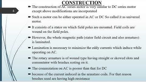 KTU EE 311 | MODULE 5 | UNIVERSAL MOTOR |