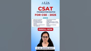 MASTER CSAT WITH CLEAR AND PRACTICAL STRATEGIES| BEST STRATEGY FOR CSAT |UPSC CSE 2026| #csat #upsc