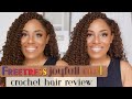 FREETRESS JOYFUL CURL CROCHET HAIR REVIEW| LIA LAVON