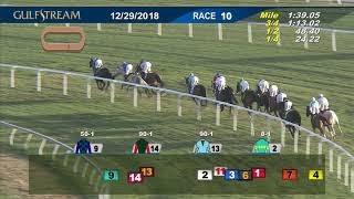 Gulfstream Park December 29, 2018 Race 10