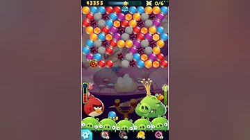 Angry Birds Stella Pop Level-1735 No PowerUp Walkthrough For Android & iOS