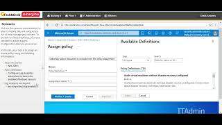 9.7.4 Assign Azure Policy Guest Configuration: TestOut