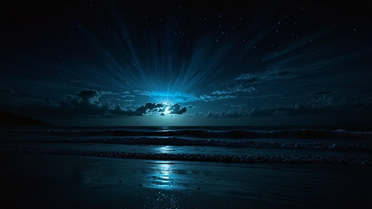 Overnight Ocean Sounds – Deep Sleep Healing Therapy for Restless Minds and Peaceful Nights