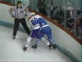 Mario Marois vs. Bob Gainey, Brent Ashton vs. Chris Nilan (Dec. 31, 1984)