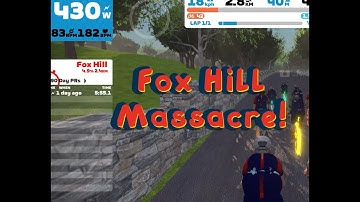 Fox Hill Massacre: Zwift - Race: STAGE 1: RACE LIKE A PRO— London Loop Reverse (INEOS) (A)