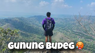 Pendakian GUNUNG BUDEG Tulungagung 585 mdpl | treknya matappp🥵#tulungagung #pendaki 