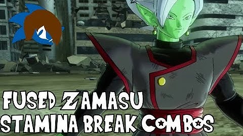 Dragon Ball Xenoverse 2: Fused Zamasu Stamina Break Combos! - Combo Guide - Johnic Adventure