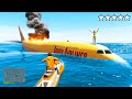 Saving My Girlfriend From a PLANE CRASH In GTA 5 RP