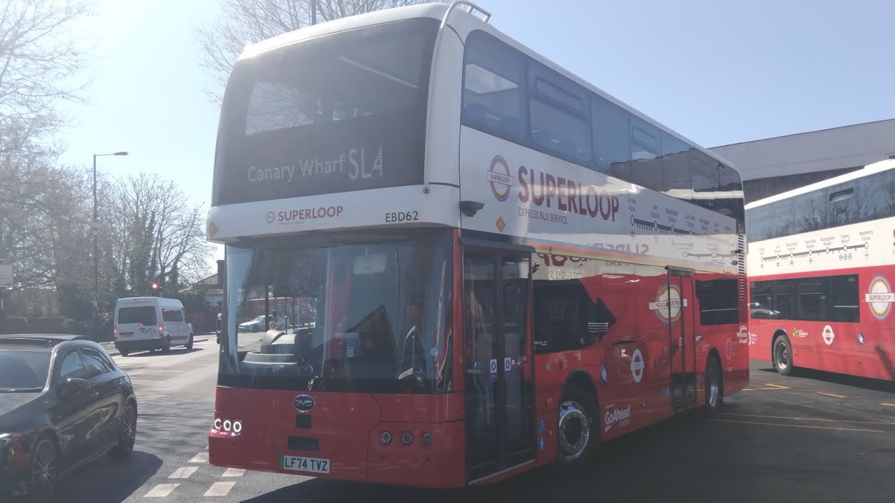 (First Day) - Superloop - BD11 - EDB62 - LF74TVZ - on Route SL4 - at Grove Park Bus Stn - 07/04/2025