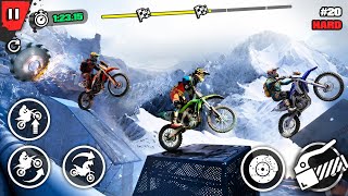 Trial Mania : Motorcycle Game | Motocross stunt bike Gameplay | Impossible Stunt  screenshot 5