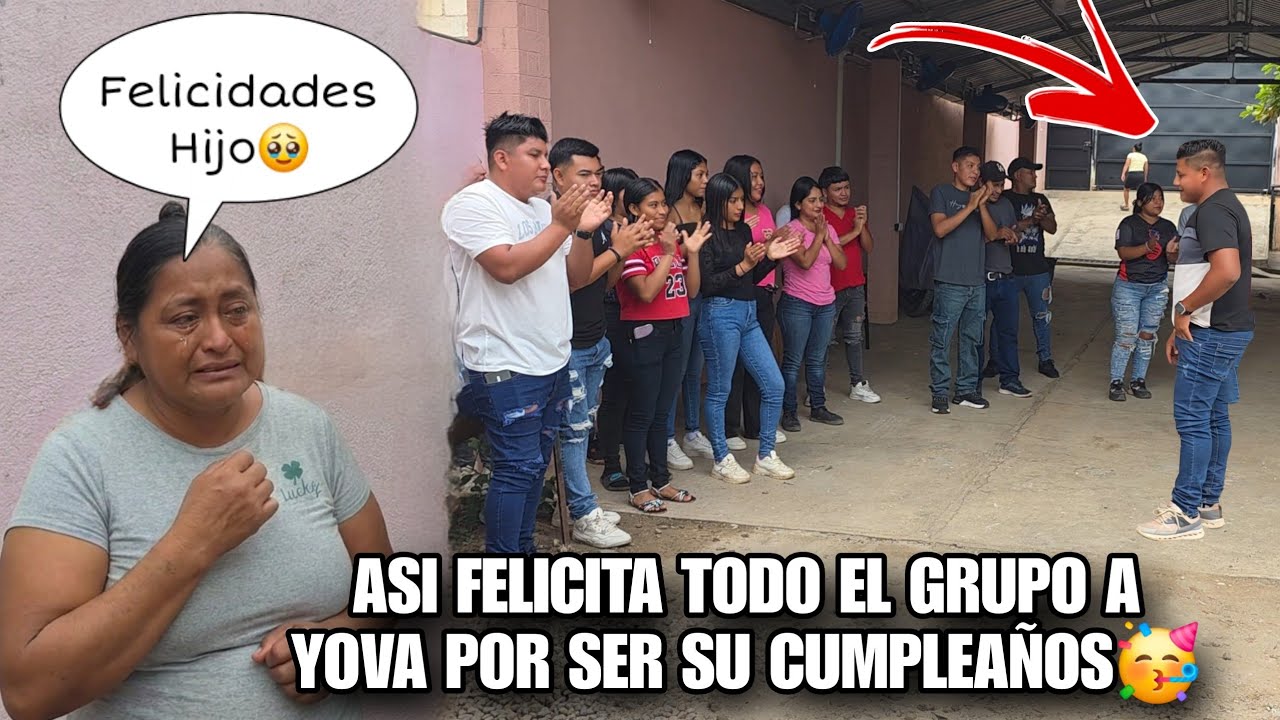 Doña TINA EMPEZ0 a Llorar De Alegria🥹Al Ver Que YOVA Esta De CUMPLEAÑOS🥳Asi Lo Felicitan Todos😍