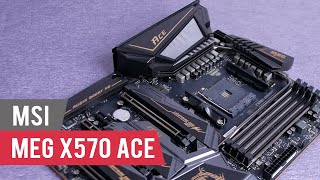 MSI MEG X570 ACE review - Top of the line AMD Ryzen 3000 motherboard