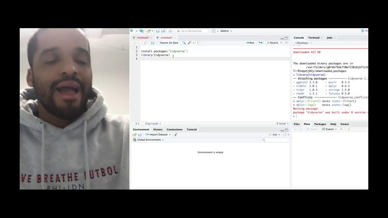 How To Import CSV Files in R Studio - YouTube