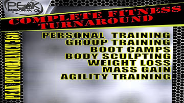 Peak Performance 360 "What We Do"