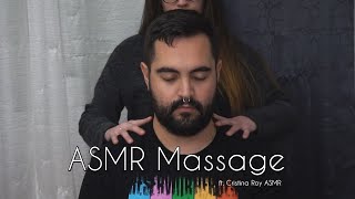 ASMR On Another ASMRtist ~ Massage & Triggers (No talking) ft. Cristina Roy ASMR 😍