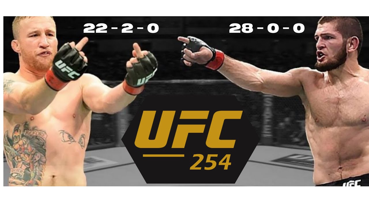 The habib show. UFC 254. Tony Ferguson vs Khabib Nurmagomedov.