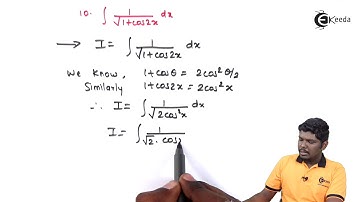 Integrals of Trignometric Function Problem No 10 - Integration - Diploma Maths - 2