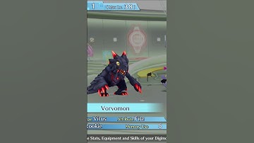 Showcase Digimon and Skill Vorvomon | Dragon Rookie Digimon - Digimon Story: Cyber Sleuth