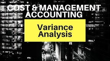 Variance analysis (1) Introduction