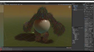 Testing "Unity Hair" - sample project from github