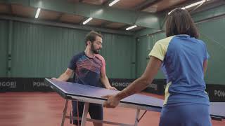 MESA DE PING PONG TTT 100 PONGORI - Decathlon