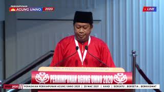 UCAPAN SETIAUSAHA AGUNG UMNO DATUK SERI AHMAD MASLAN