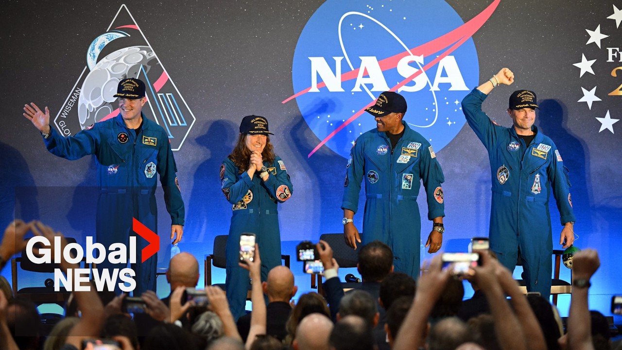 Artemis II crew holds press conference after historic 10-day NASA lunar ...