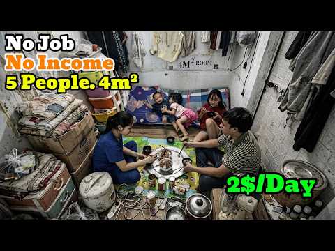Unemployed at 35, Living in a 4m2 Room: Driving Moto-Taxi in the Rain for $2 a Day