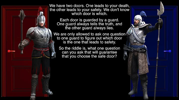 Two Door Riddle From Labyrinth Explained
