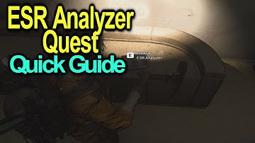 A Reveal in the Ruins ESR Analyzer Quest | ARC Raiders