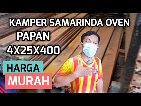 Kayu Kamper Samarinda Oven Papan 4x25x400 | Harga Kayu Murah