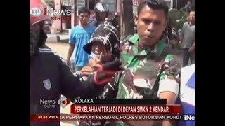 Tawuran Antar Pelajar SMKN 2 Kendari