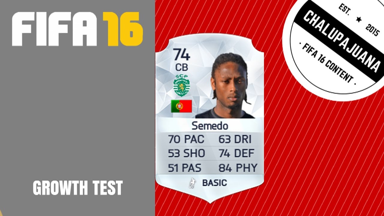 Fifa 16 Ruben Semedo Growth Test 