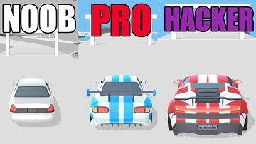 NOOB vs PRO vs HACKER in HYPER DRIFT