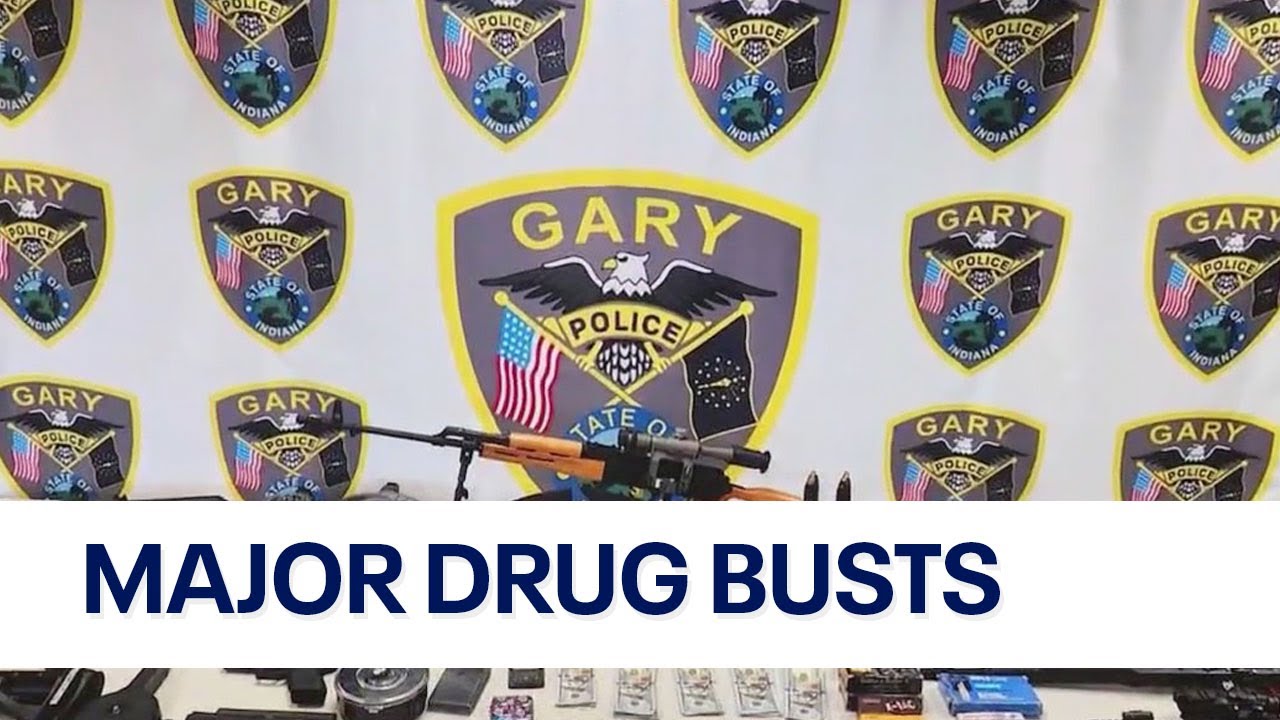 Gary police nab 2 in major drug busts youtube