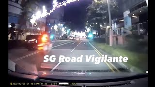 25dec2022 orchard road merry xmas 3 lta enforcement officers chasing down 3 vehicles