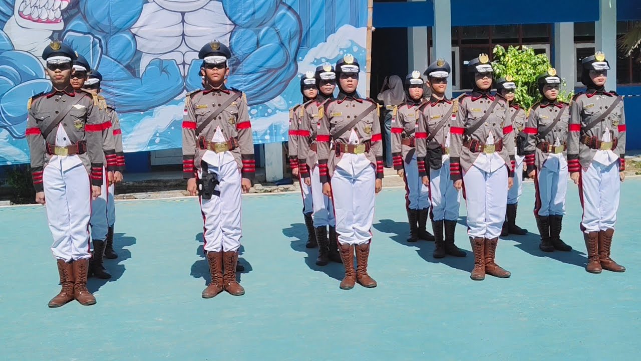 JUARA HARAPAN UTAMA 2 PASKIBRA MTSN 4 CIREBON LKBB 5 JANGKAR COMPETITION