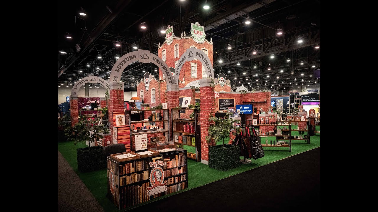 Top Exhibit Designs at MJBizCon 2024 | Creative Booth Displays for