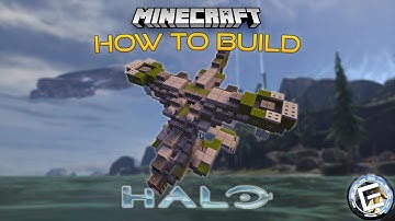 UNSC AV-14 Hornet | Minecraft Halo tutorial  (2:1 Scale)