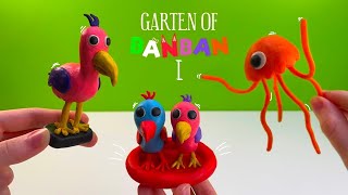 Making Stinger Flynn and Opila Bird with Chicks ► Garten of Banban | EASY Clay Tutorial